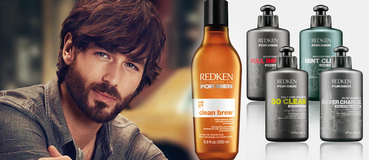 Šampon pro muže má svá specifika – seznamte se s produkty od REDKEN