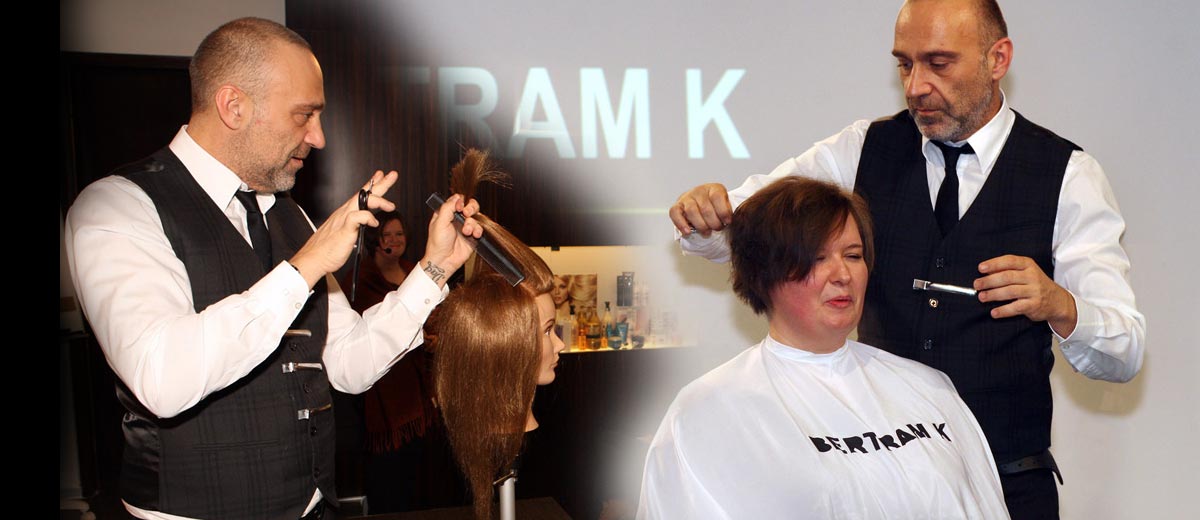 V pražské Akademii předvedl svoje umění uznávaný a u kadeřníků velmi oblíbený rakouský ambasador L’Oréal Professionnel, Bertram Kaisner.