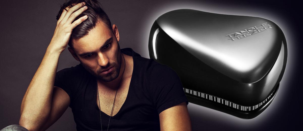 Revoluční kartáč Tangle Teezer pro muže přinesl konečně tuto revoluční novinku určenou pro snadné rozčesávání vlasů i nám mužům.