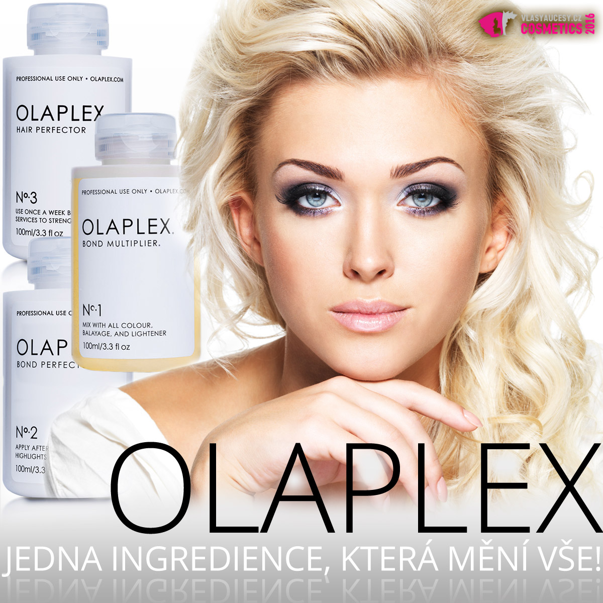 Olaplex – jedna ingredience, která mění vše! Přípravek slibuje, že ať je přidán do jakékoliv barvy či odbarvovače, vždy ochrání vlasy před poškozením.