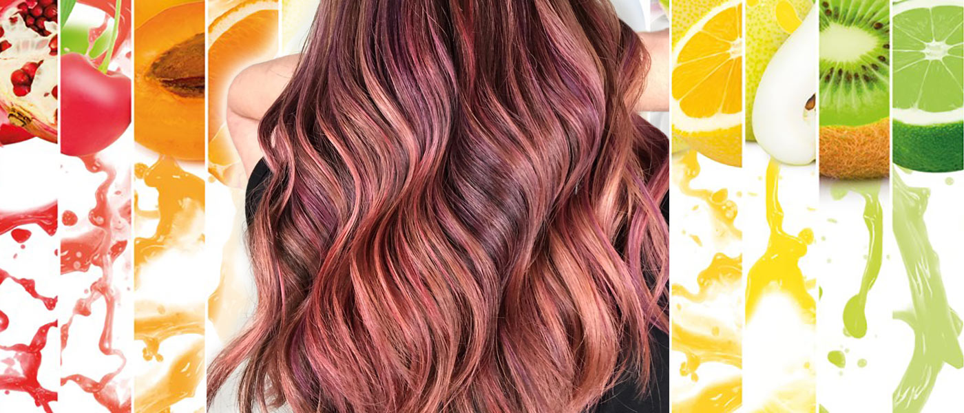 Fruit Juice Hair aneb vlasy v barvě ovocného džusu jsou hitem pro podzim 2018.