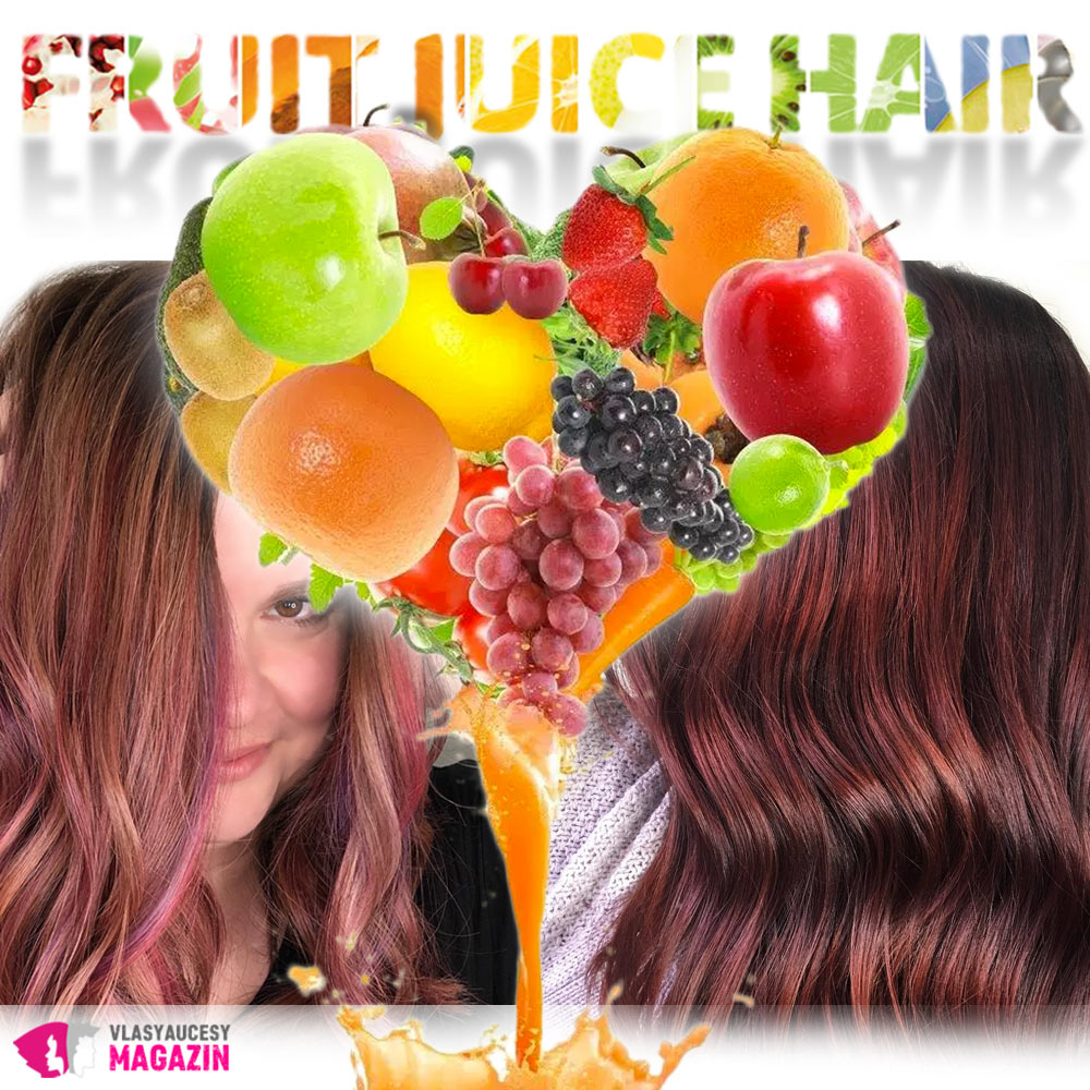 Fruit Juice Hair aneb vlasy v barvě ovocného džusu jsou novým hitem Instagramu.